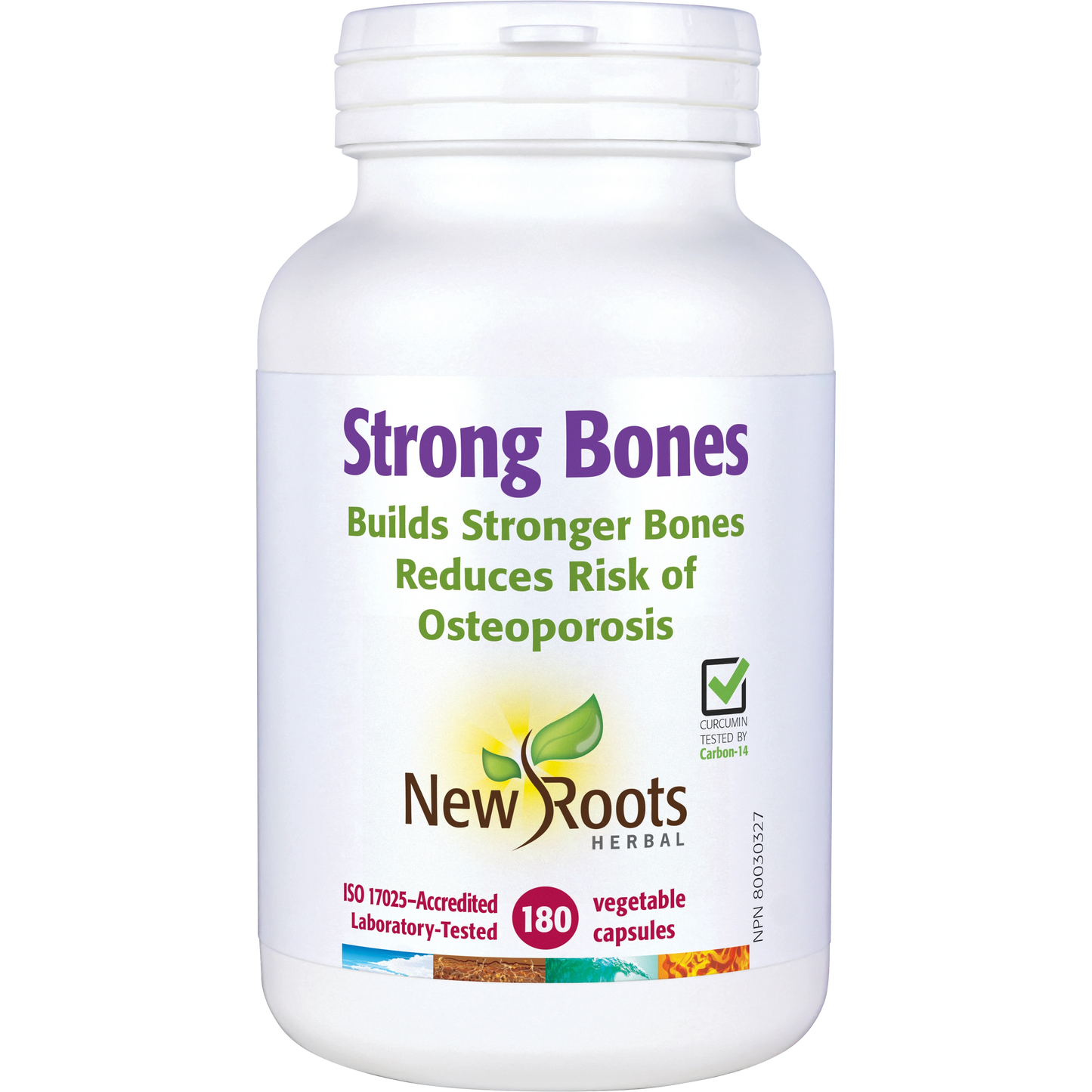 Vegetarian Strong Bones - 180 capsules