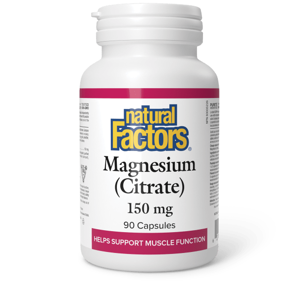 Magnesium Citrate 150 mg 90 Capsules