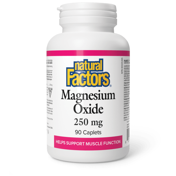 Magnesium Oxide 250 mg 90 Caplets