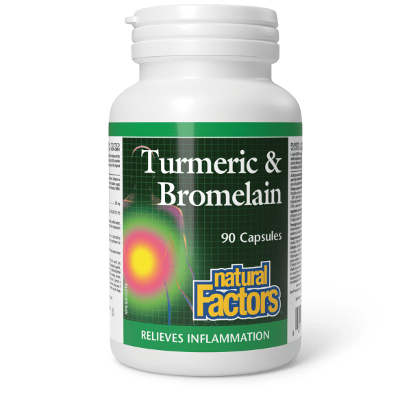 Turmeric & Bromelain 90 Capsules