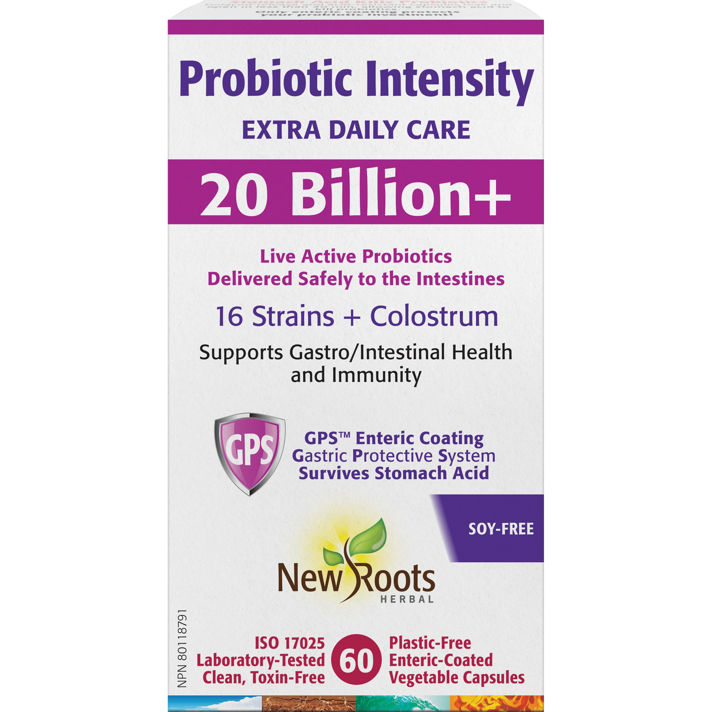 Probiotic Intensity 20 Billion+-60 Capsules