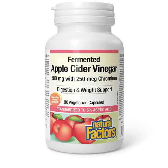 Fermented Apple Cider Vinegar with Chromium-90 Capsules