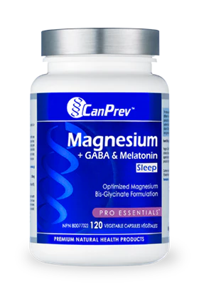 Magnesium + GABA & Melatonin-120 Capsules