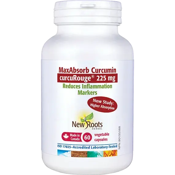 MaxAbsorb Curcumin 225 mg 60 Capsules