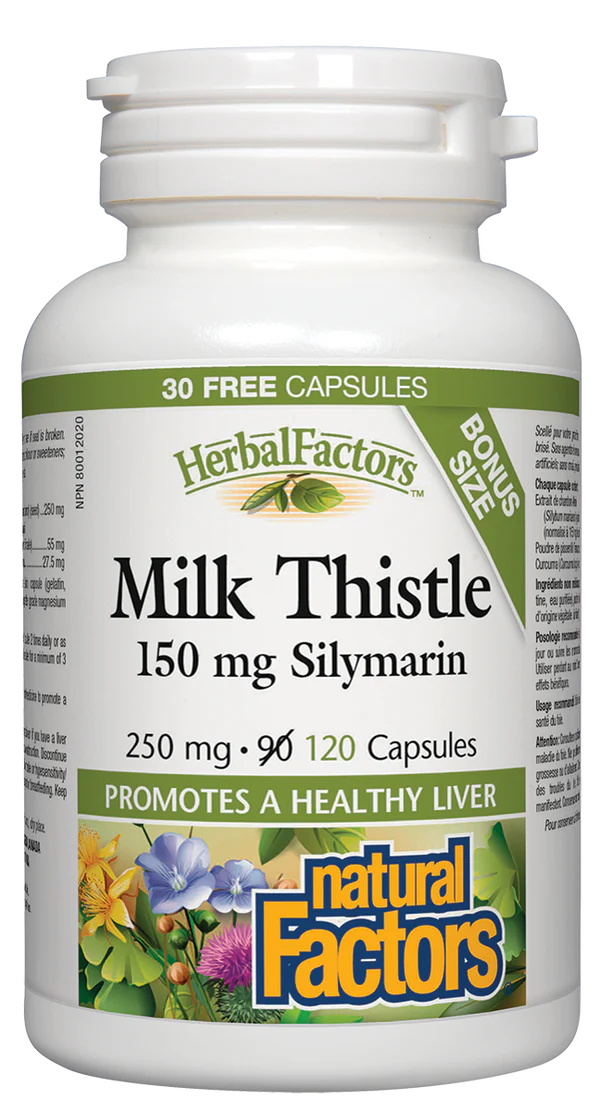 Milk Thistle 250mg-120 Capsules