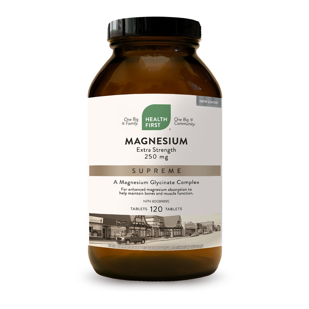 Magnesium Extra Strength Supreme-120 Capsules