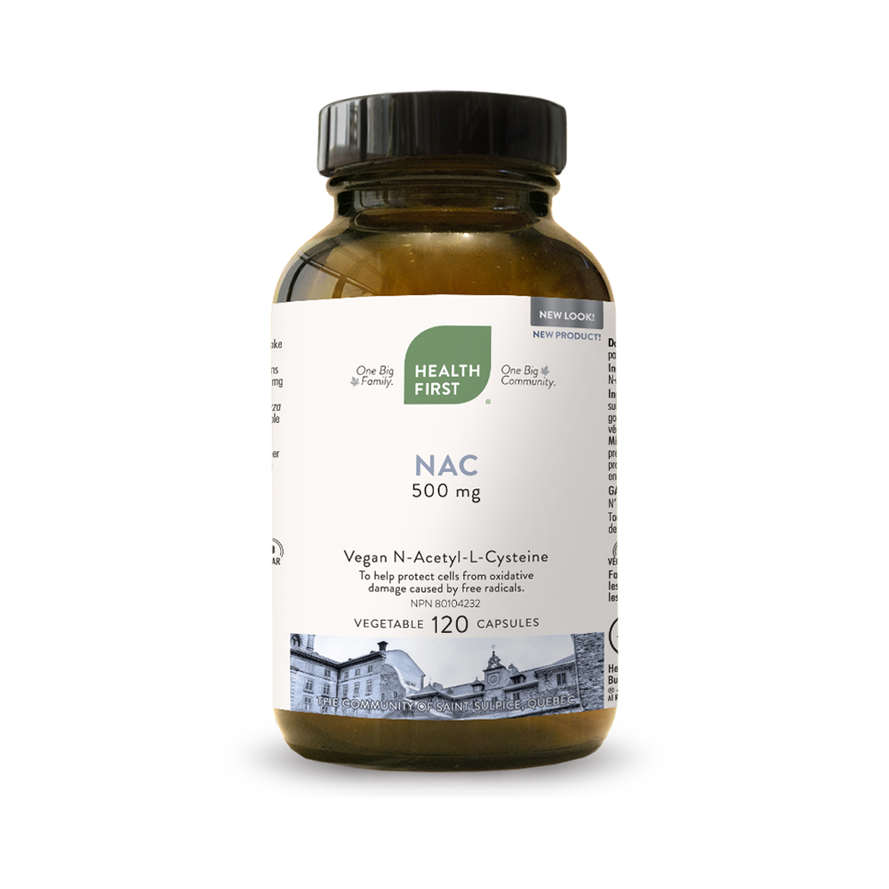 NAC 500mg-120 Capsules