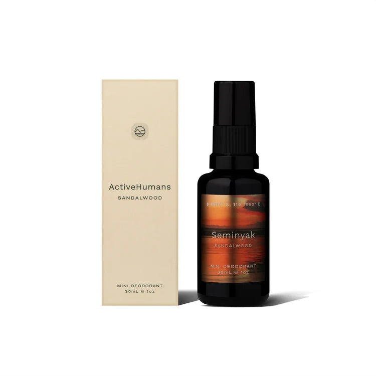 Active Humans Sandalwood Natural Deodorant Spray 30ml