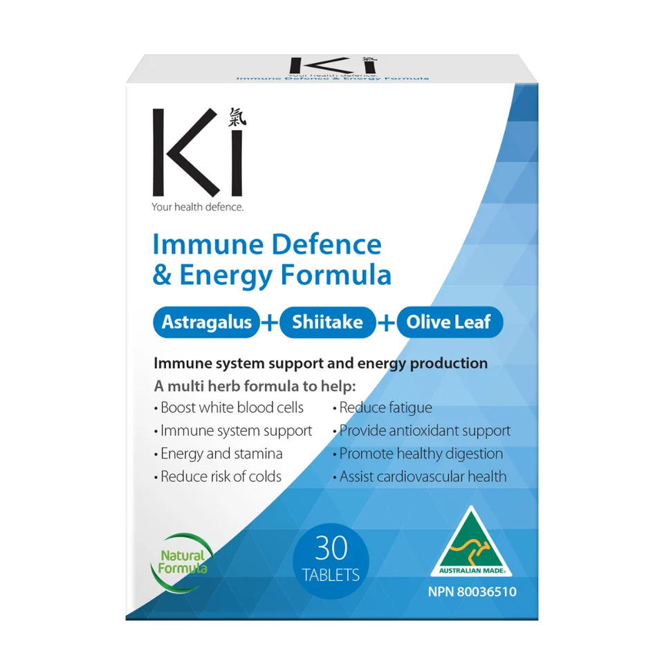 Ki Immune Defence & Energy Formula 30 Tabs