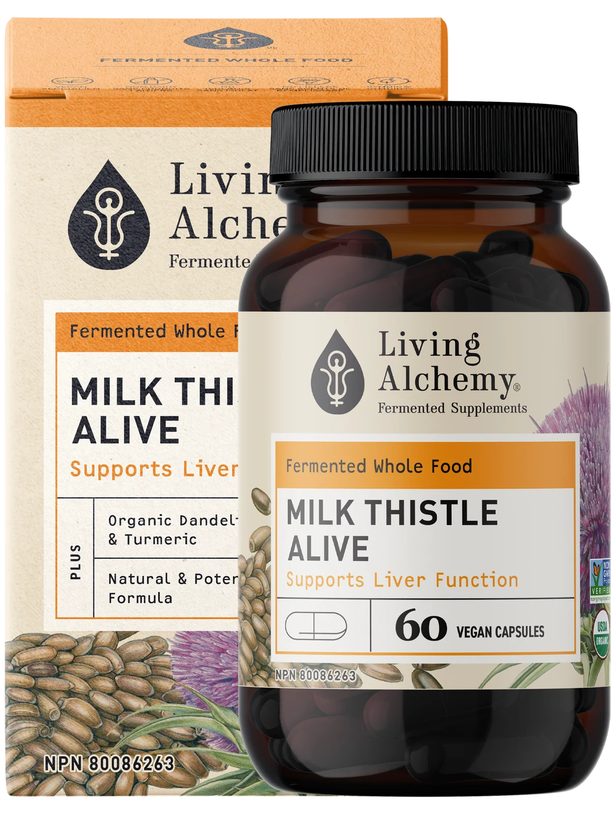 Living Alchemy Milk Thistle 60's
