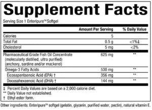 RxOmega-3 Mini-Gels 500mg - 120 Softgels