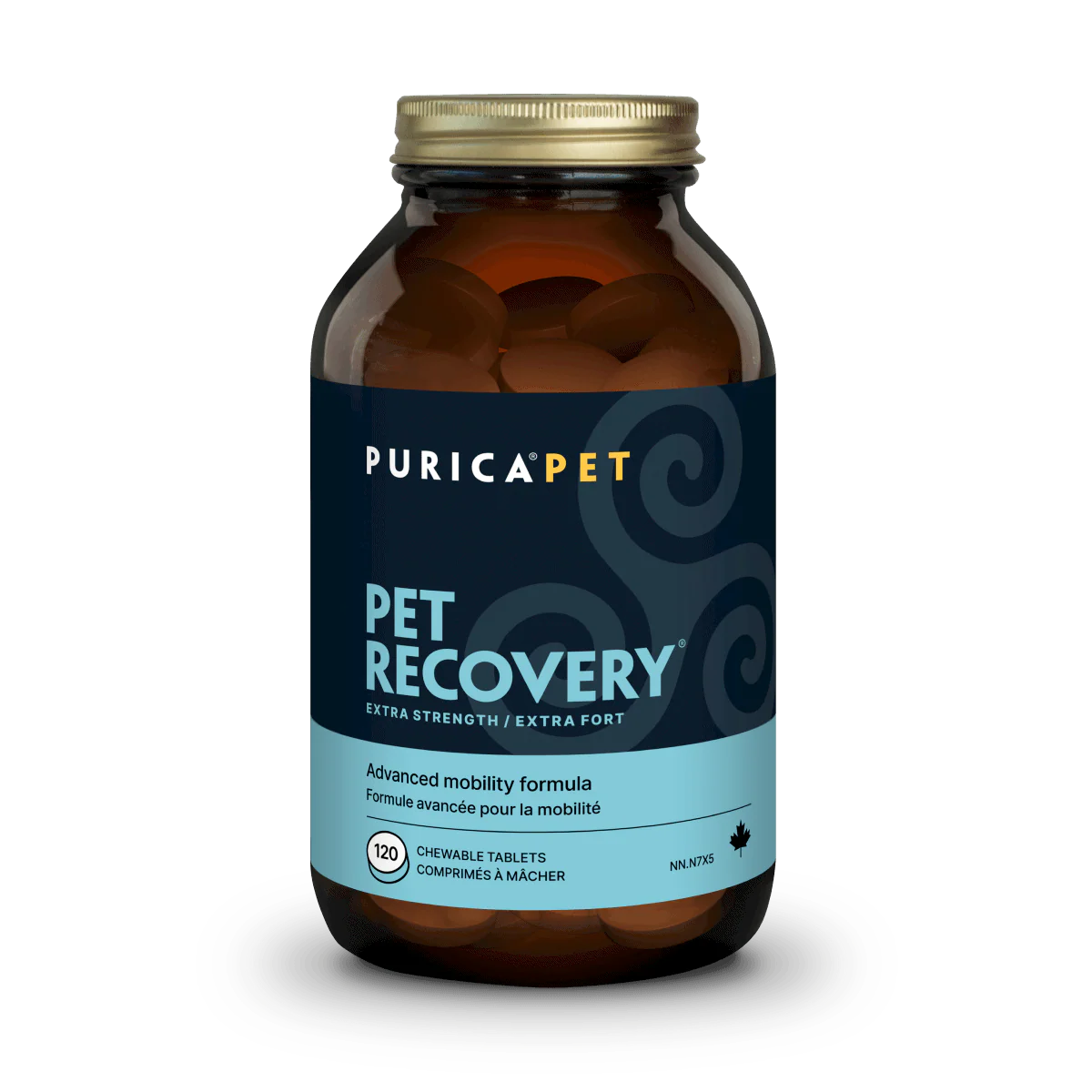 Purica Pet Recovery Extra Strength Chewables, 120 chews