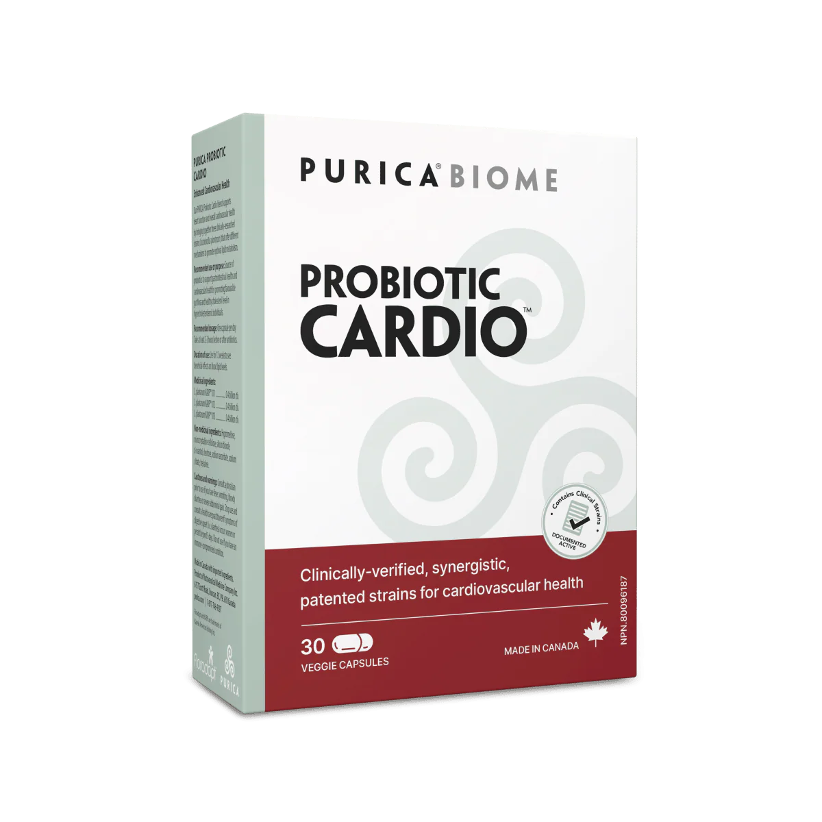 Purica Probiotic Cardio, 30 capsules