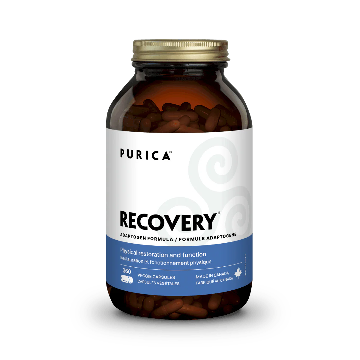 Purica Recovery Extra Strength, 360 vegetable capsules