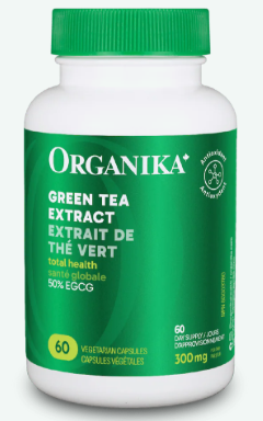 Organika Green Tea Extract 300 mg, 60 caps