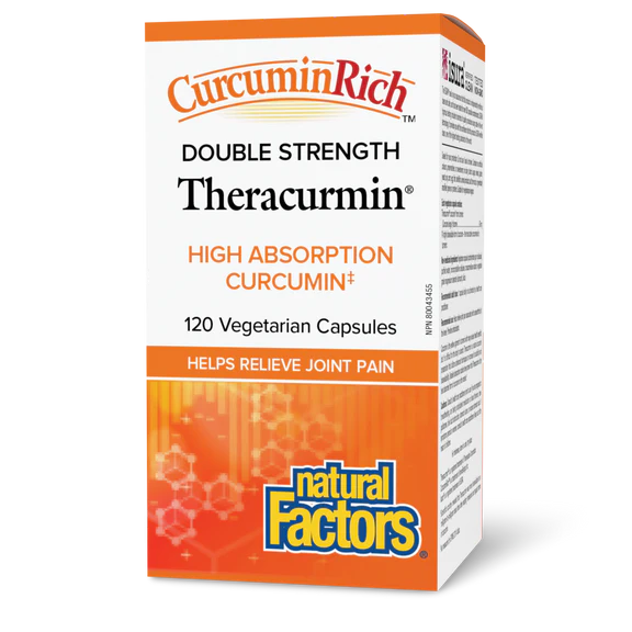 Theracurmin Double Strength 60mg-120 Capsules