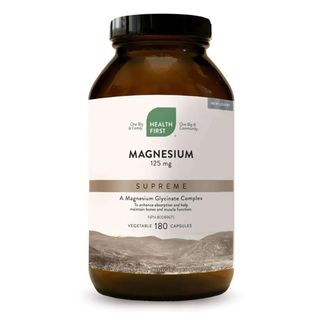 Magnesium Supreme 125mg– 180 capsules