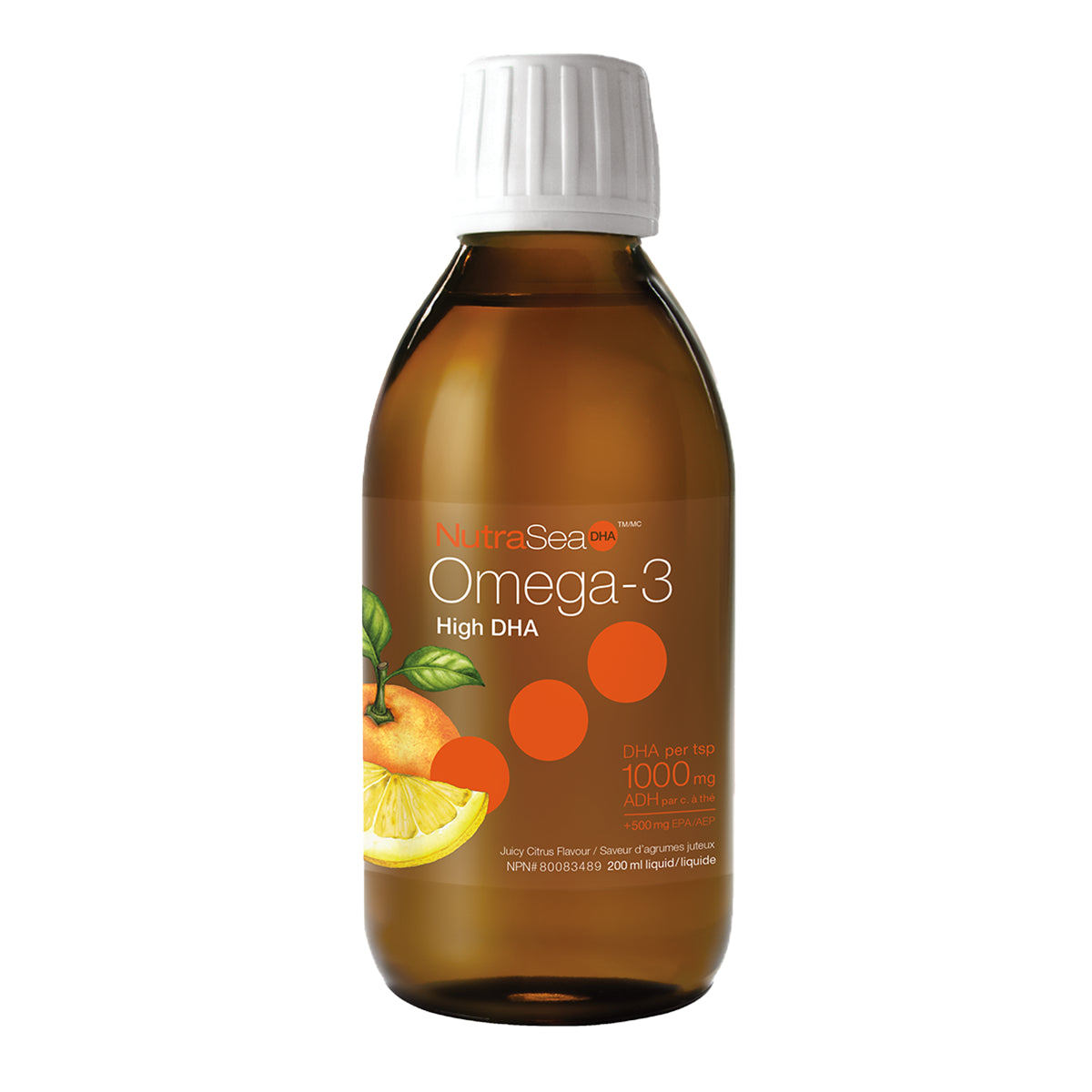 Omega-3 High DHA Juicy Citrus-200mL