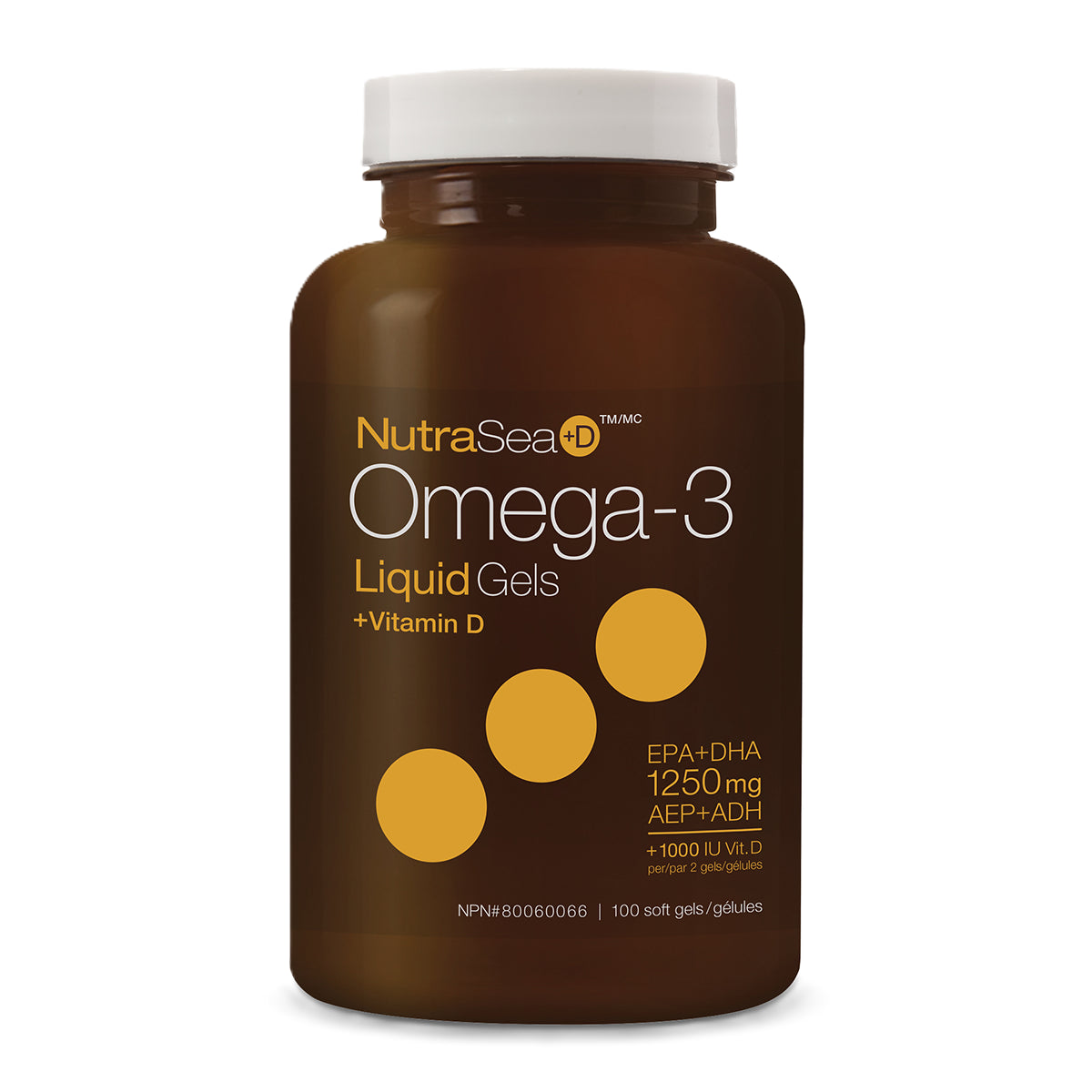 Omega-3 + Vitamin D-100 Softgels