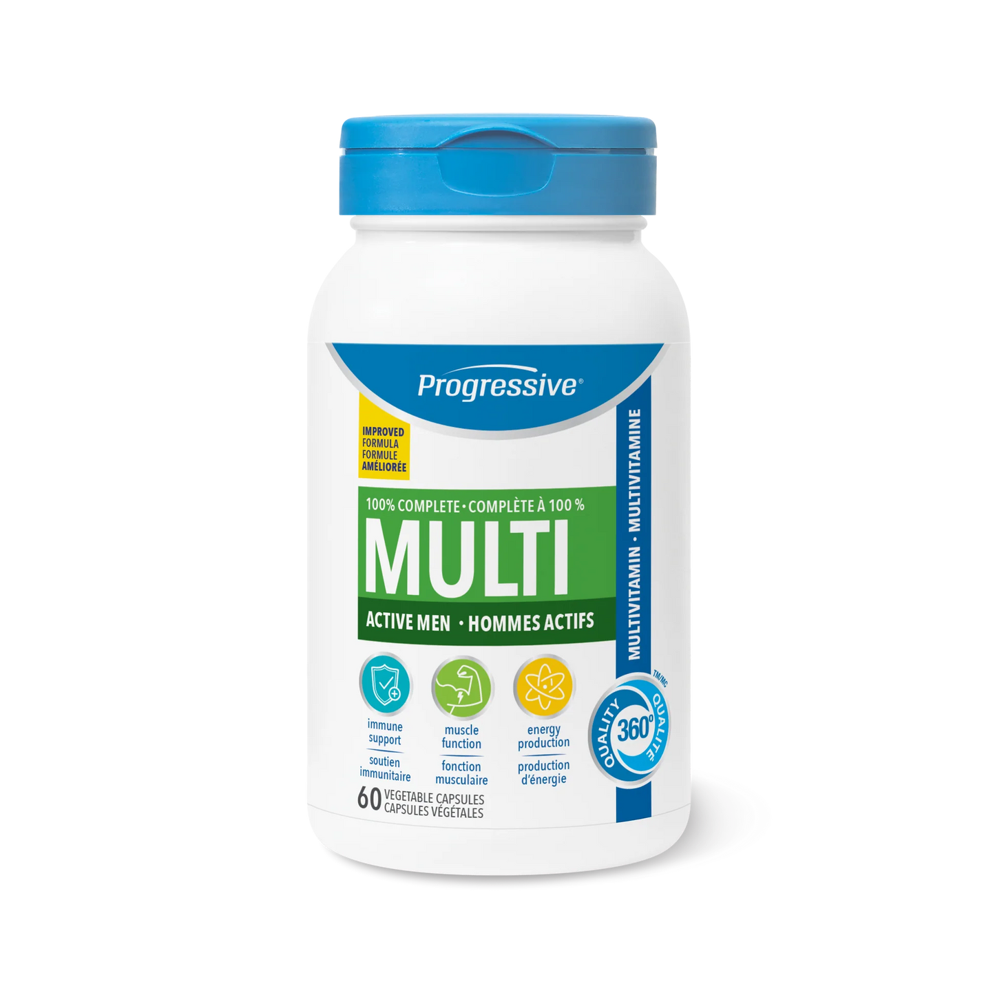 Multivitamin For Active Men-60 Capsules