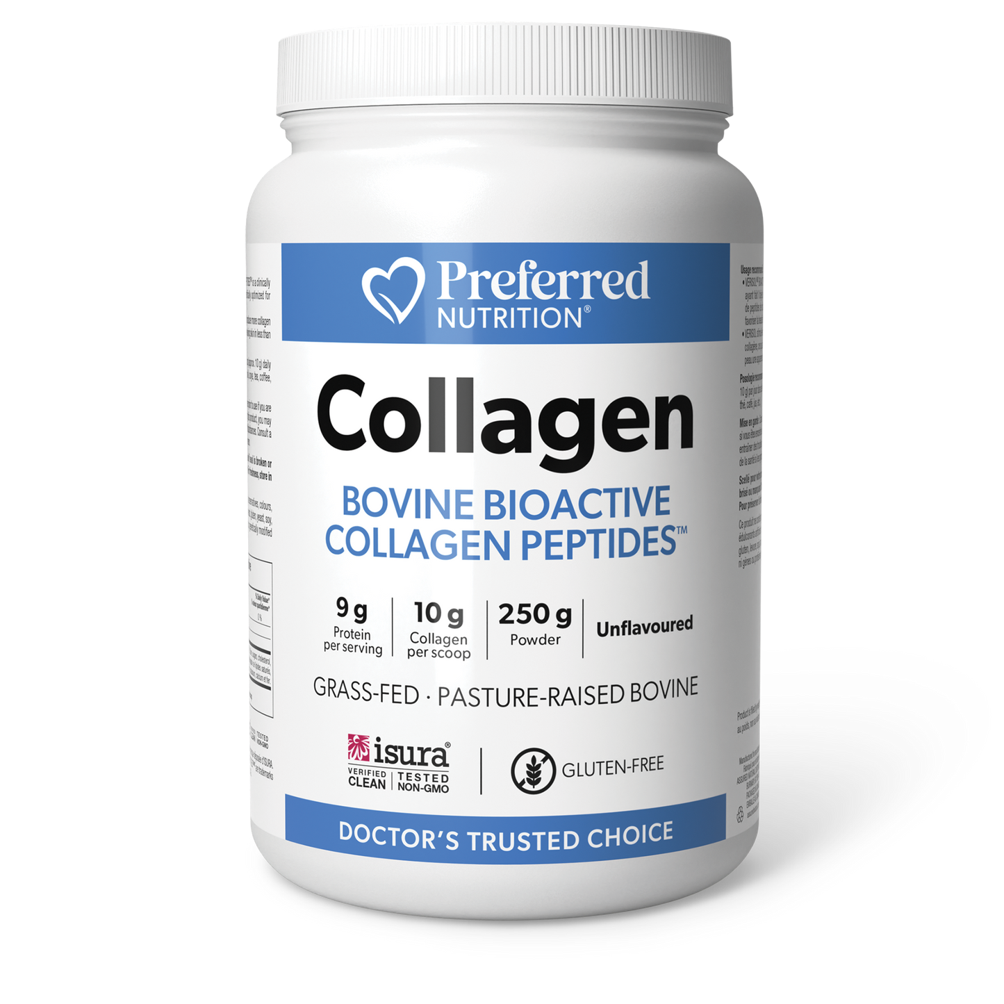 Preferred Nutrition® Collagen Bovine Bioactive Collagen Peptides™ 10 g 250 g Powder Unflavoured