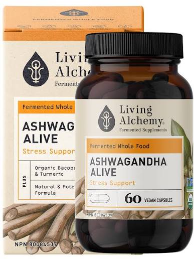 Living Alchemy Ashwagandha Alive – Fermented Herbal Formula 60s
