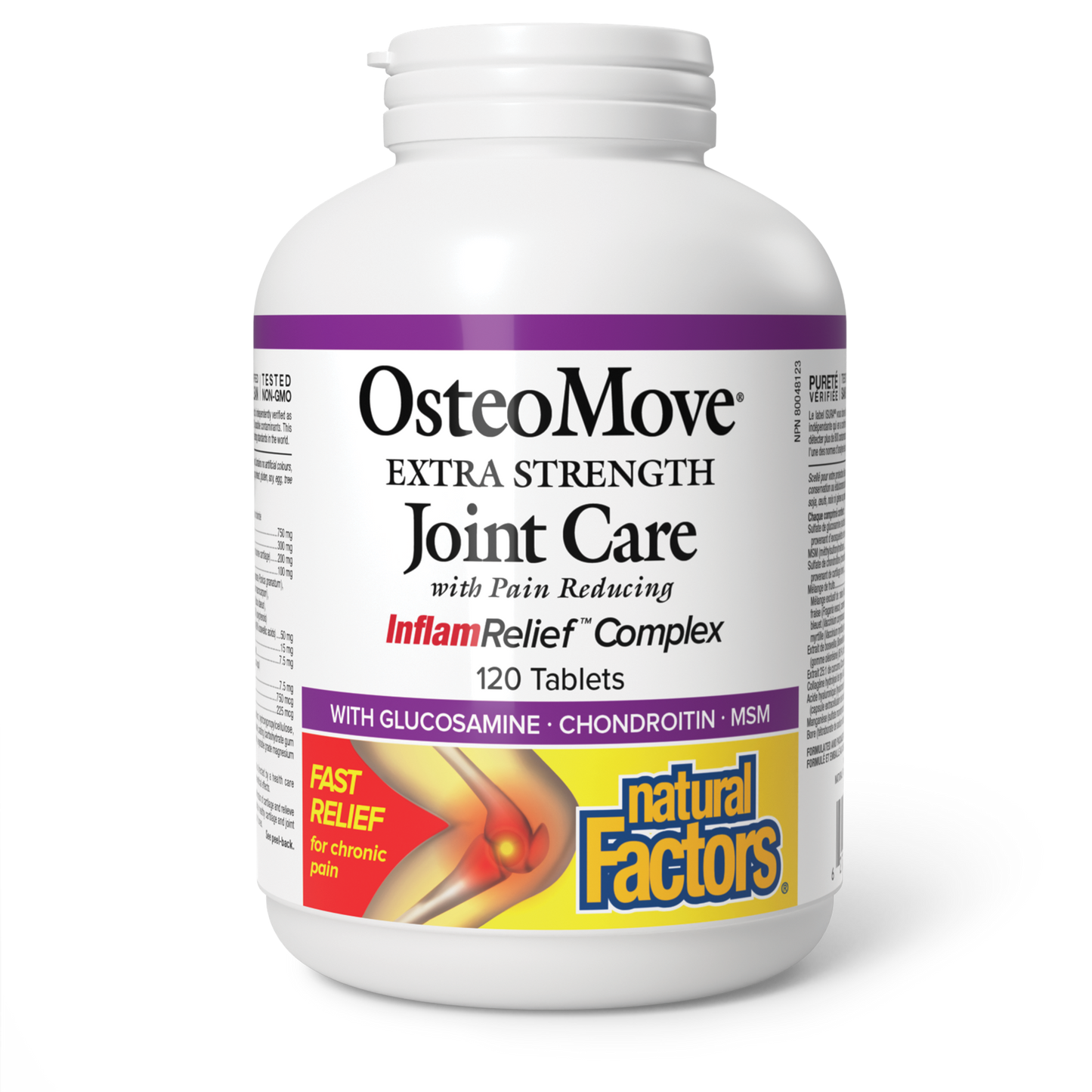 Natural Factors OsteoMove® Joint Care Extra Strength 120 Tablets