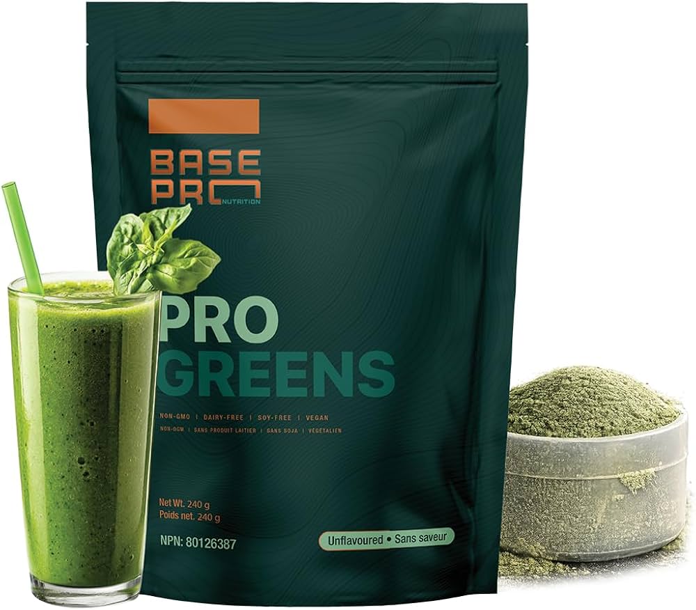 Base Pro Nutrition Pro Greens – Unflavoured Greens Powder