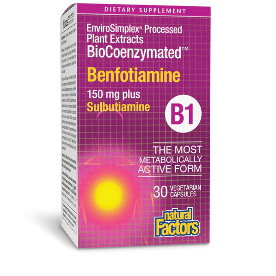 Benfotiamine + Sulbutiamine BioCoenzymated-30 Capsules