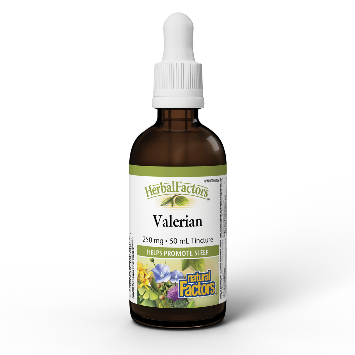 Natural Factors Valerian 250 mg 50 mL Tincture