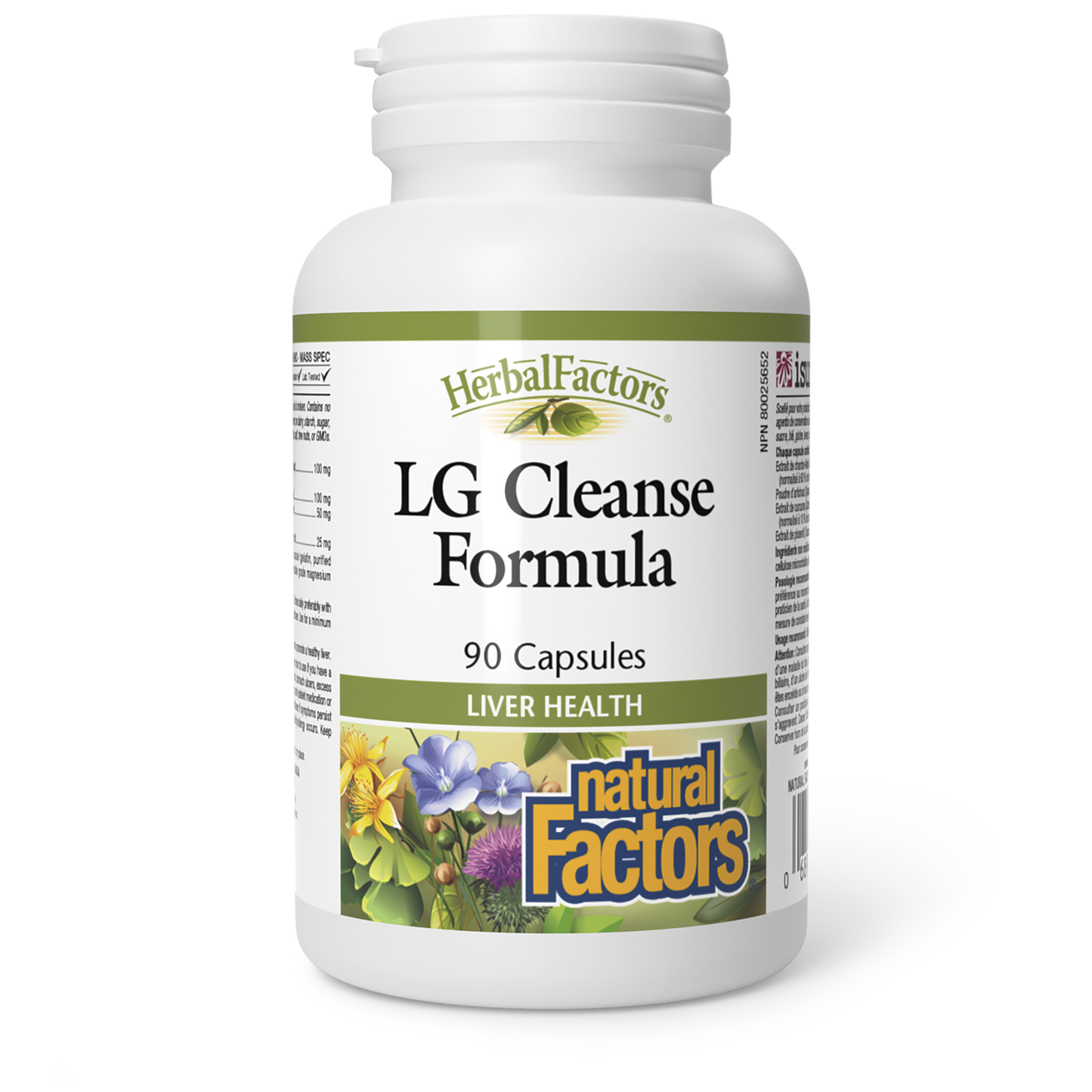 Natural Factors LG Cleanse Formula 90 Capsules