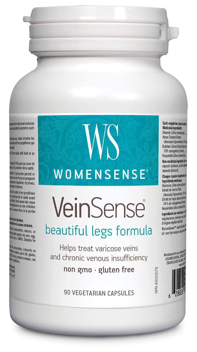 WomenSense® VeinSense® beautiful legs formula 90 Vegetarian Capsules