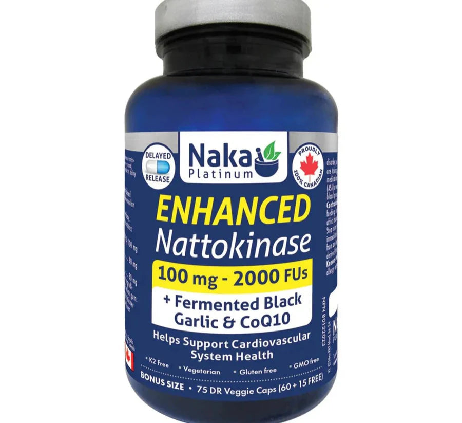 Enhanced Nattokinase-75 Capsules