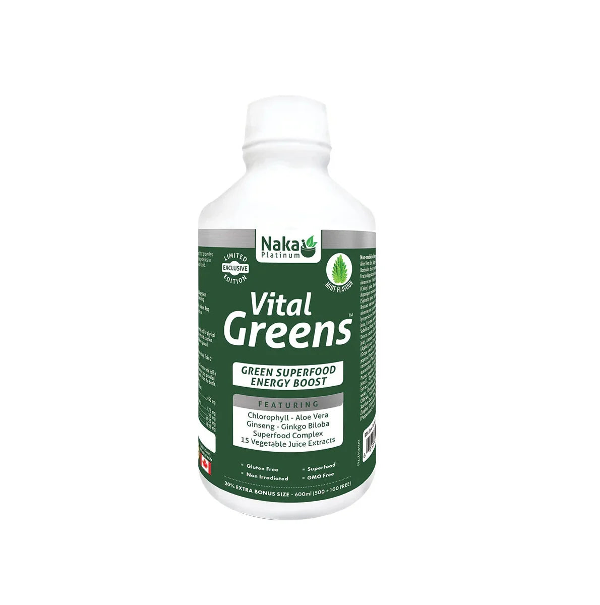 NAKA Vital Greens – Bonus Size 600ml