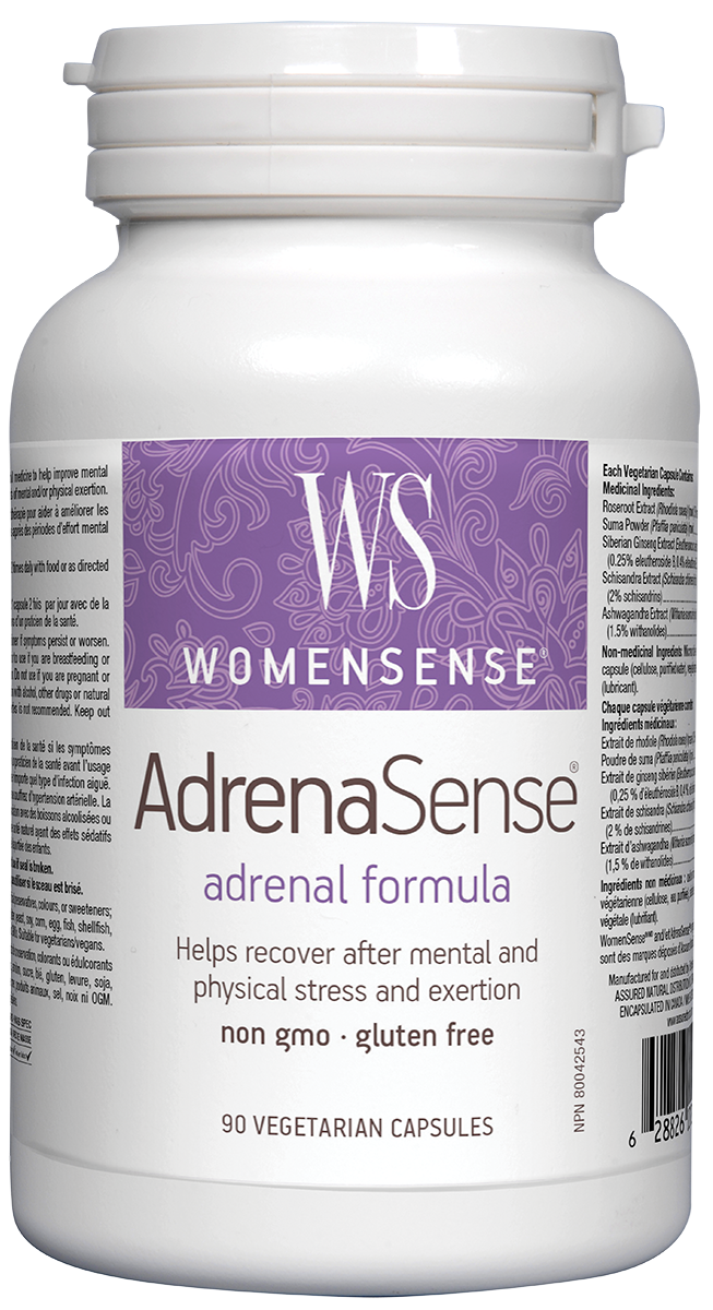 WomenSense® AdrenaSense® 90 Vegetarian Capsules