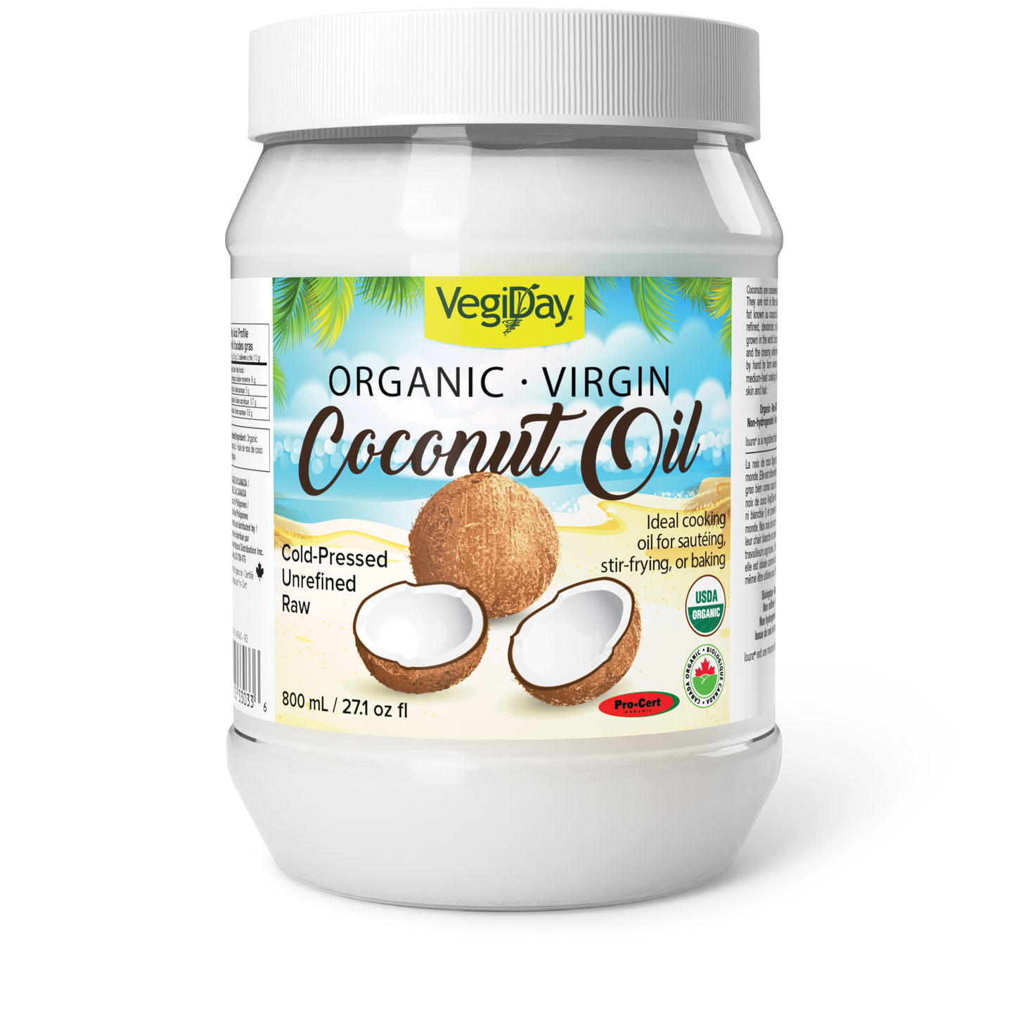 VegiDay® VegiDay® Coconut Oil 800 mL Liquid