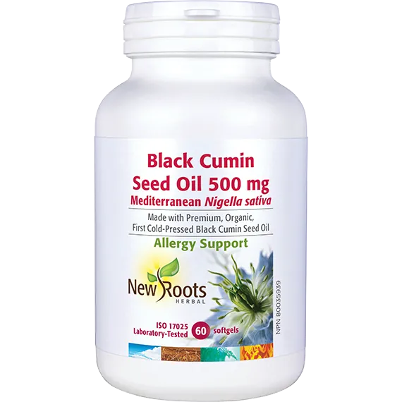 Black Cumin Seed Oil (Softgels) 500 mg - 60 softgels
