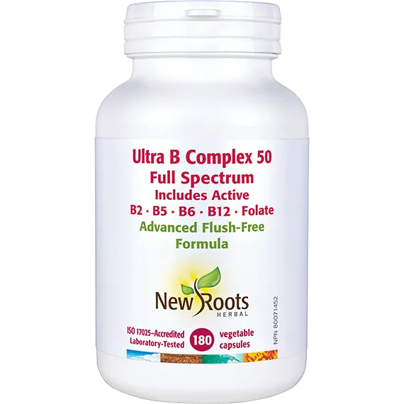 Ultra B Complex 50 mg - 180 capsules