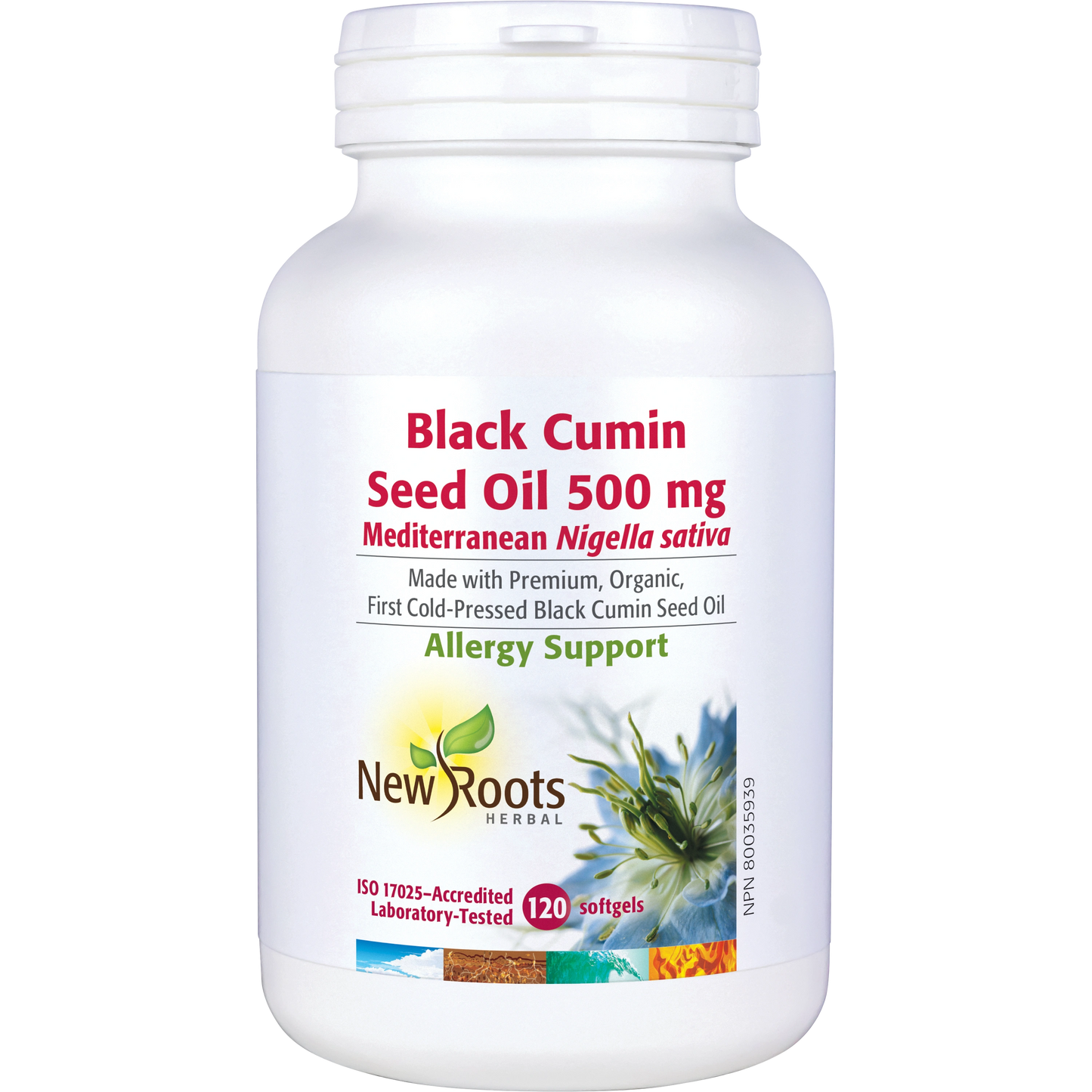 Black Cumin Seed Oil 500 mg - 120 Softgels