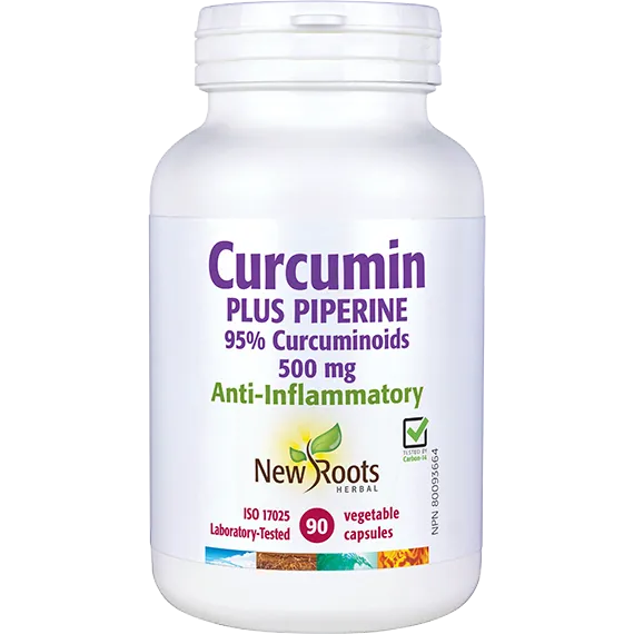 Curcumin Plus Piperine - 90 capsules