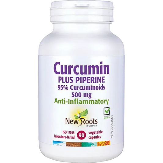 Curcumin Plus Piperine - 90 capsules