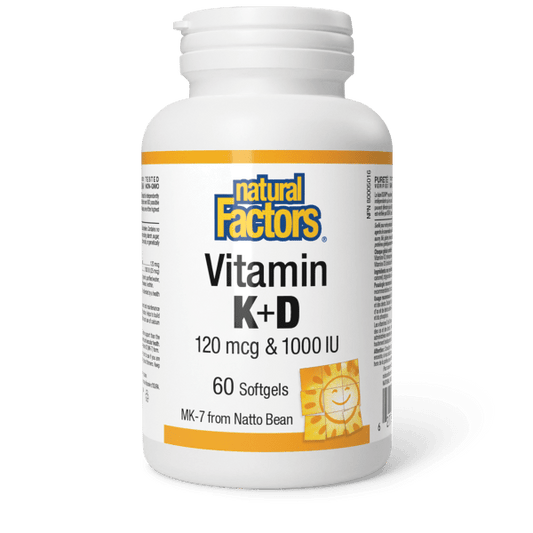 Vitamin K+D 120 mcg & 1000 IU