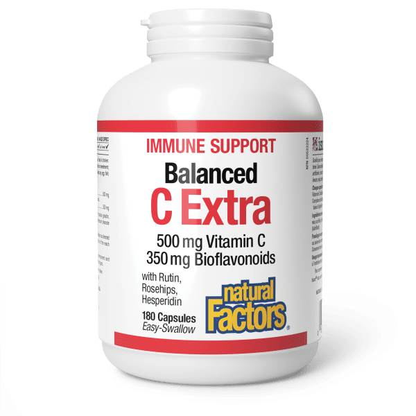 Balanced C Extra with Rutin, Rosehips, Hesperidin 500 mg/350 mg