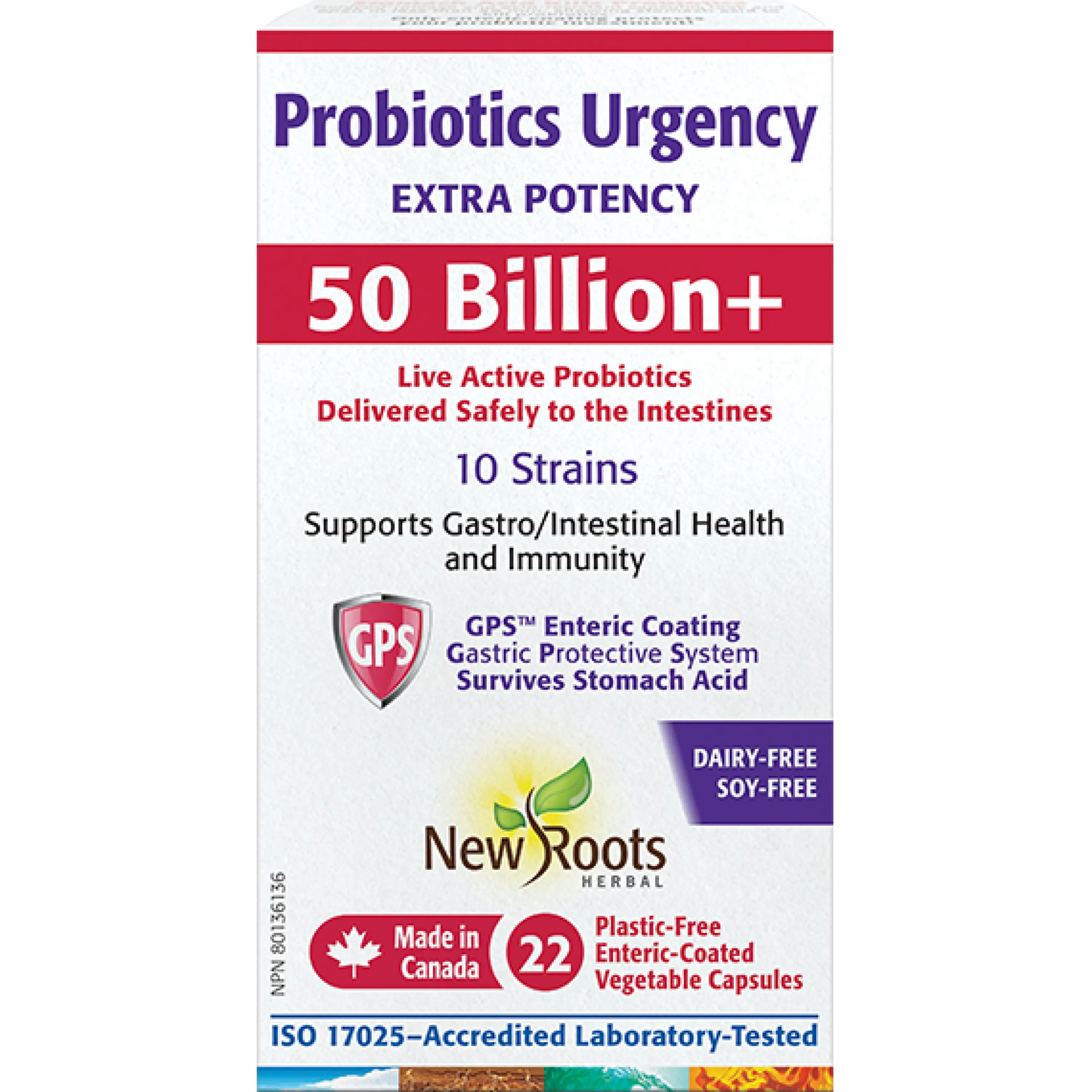 Probiotics Urgency 50 Billion+ - 22 capsules