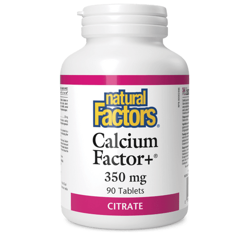 Calcium Factor+ Citrate 350 mg 90 Tablets
