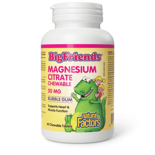 Big Friends Chewable Magnesium Citrate 50 mg