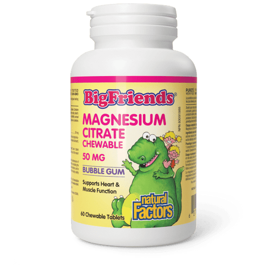 Big Friends Chewable Magnesium Citrate 50 mg