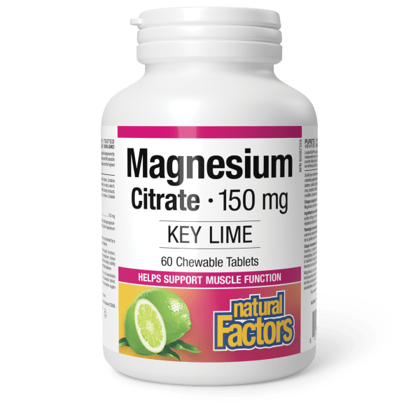 Magnesium Citrate Chewable 150 mg