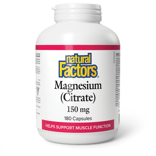 Magnesium Citrate 150 mg 180 Capsules