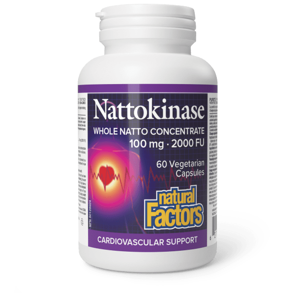 Nattokinase 100 mg 60 Vegetarian Capsules